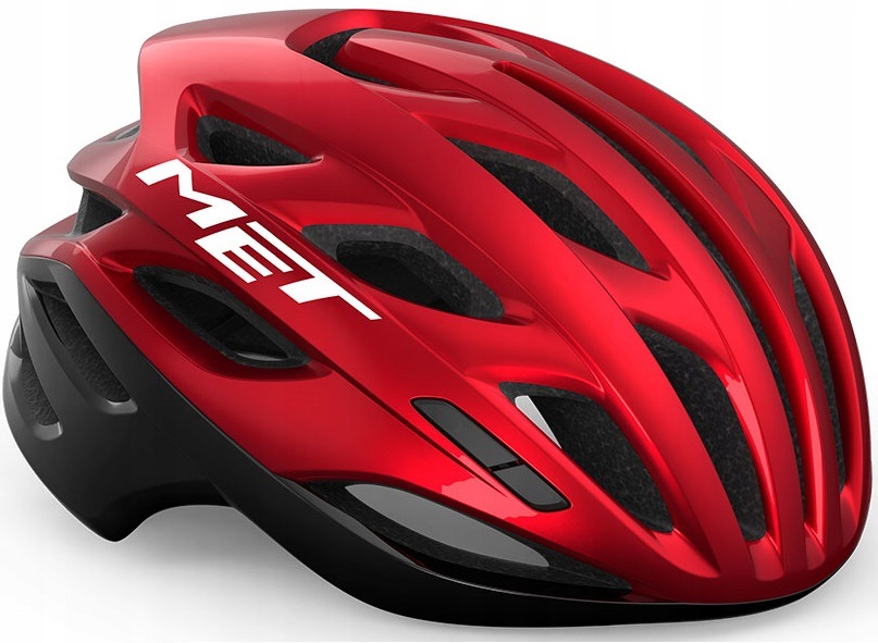 Kask Rowerowy Met Estro Mips Red Black Metallic Glossy L (58-61 cm)