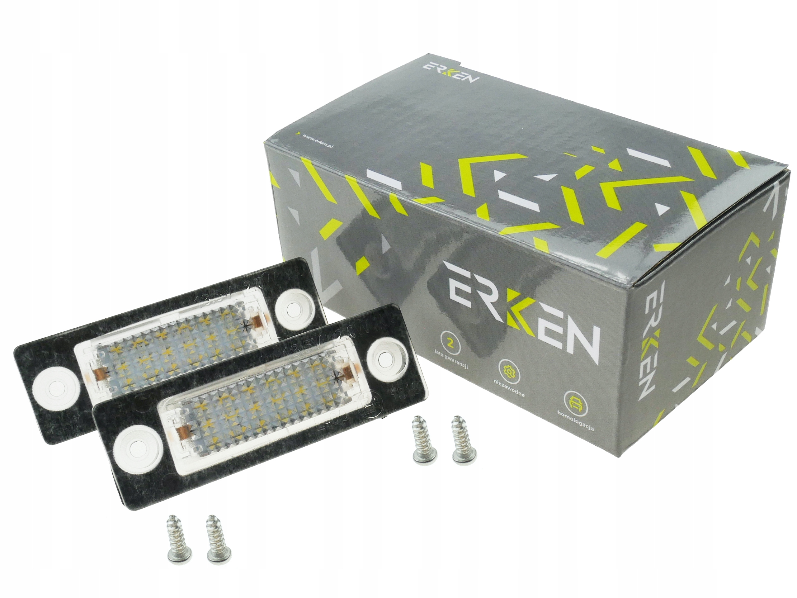 LED PODŚWIETLENIE REJ. VW PASSAT B5 B6 TOURAN T5