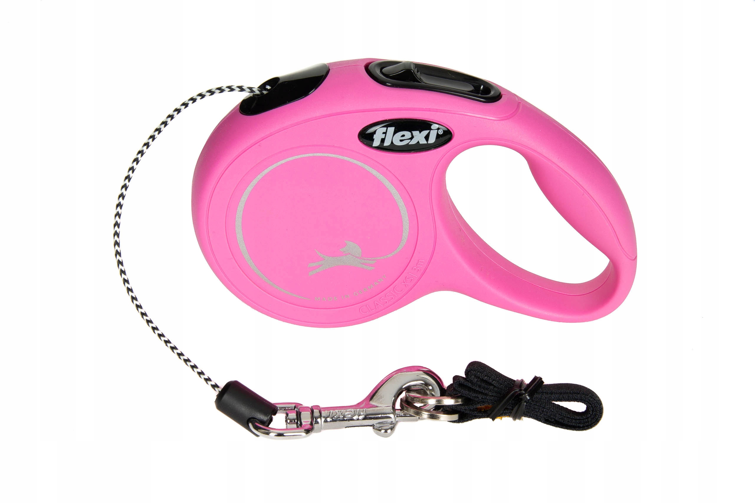 

Flexi New Classic Xs linka 3m różowa do 8kg