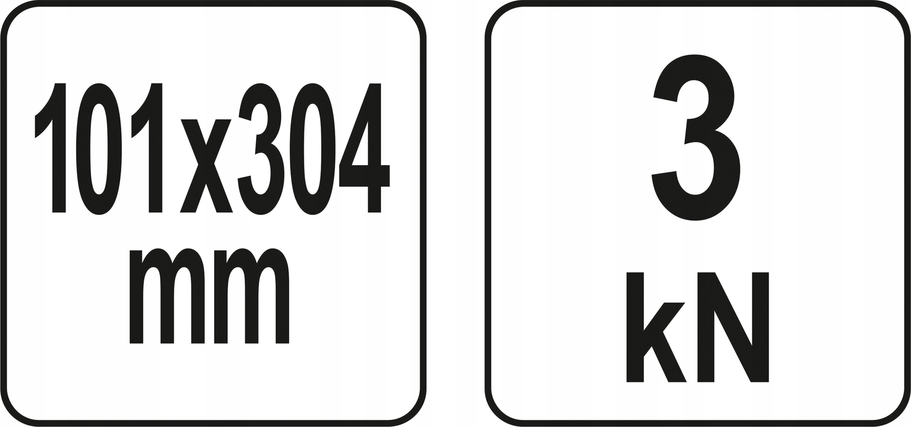 ŚCISK C GŁĘBOKI 101 X 304 MM / 4 X 12 Kod producenta Yato YT-64192