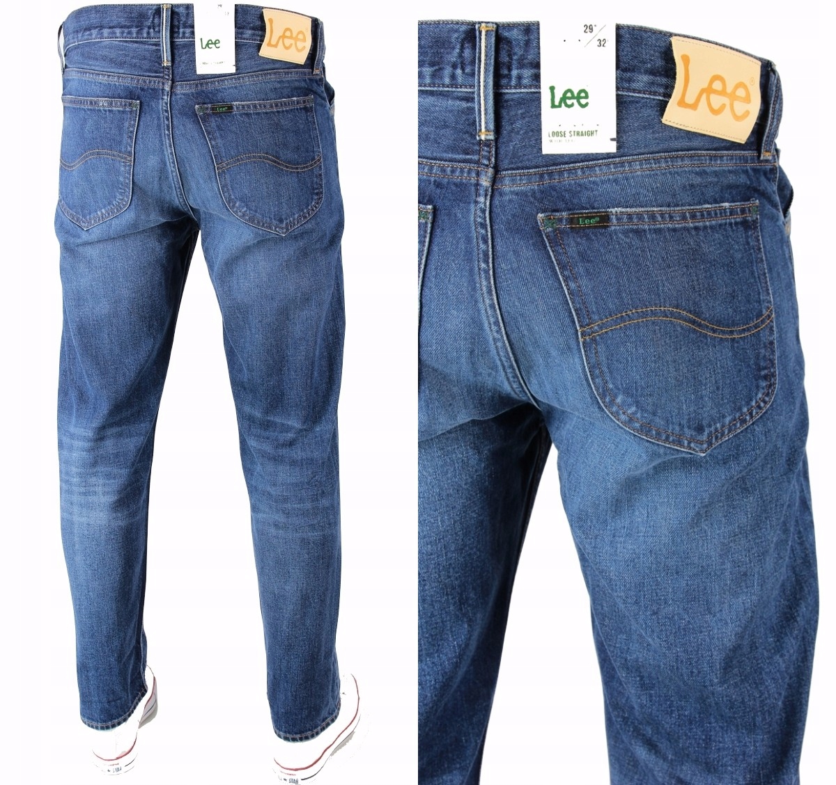 

Lee Loose Straight Jeansy Luźne _ W38 L32