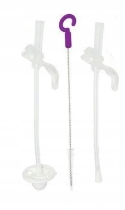 B.BOX SŁOMKI RURKI DO KUBKA BIDONU x2+ SZCZOTECZKA Marka B.Box