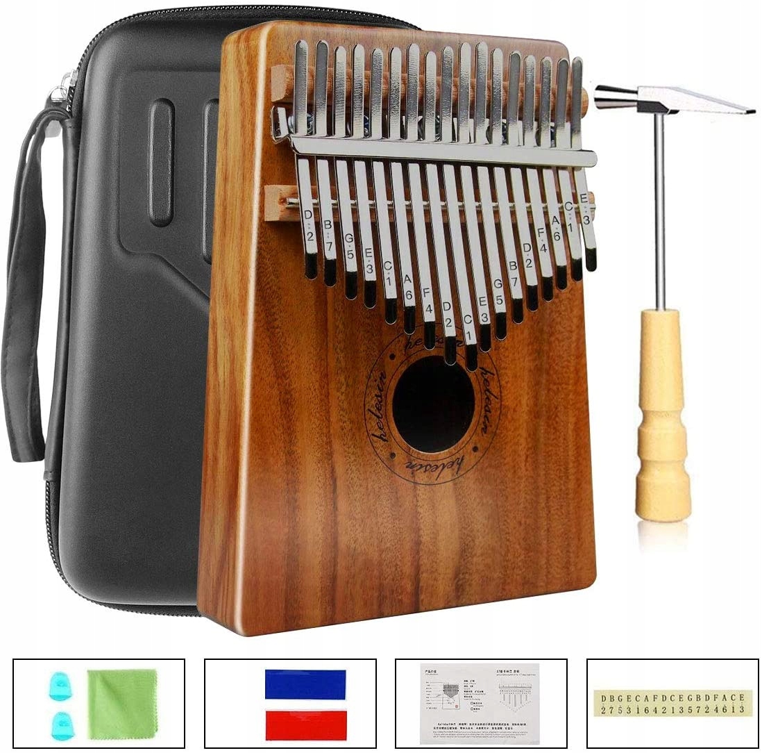 PROFESSIONAL KALIMBA HELESIN 17 Key / UK