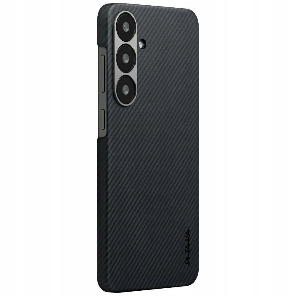 Puzdro Pitaka Ultra-Slim MagSafe pre Samsung Galaxy S25, čierno-šedé