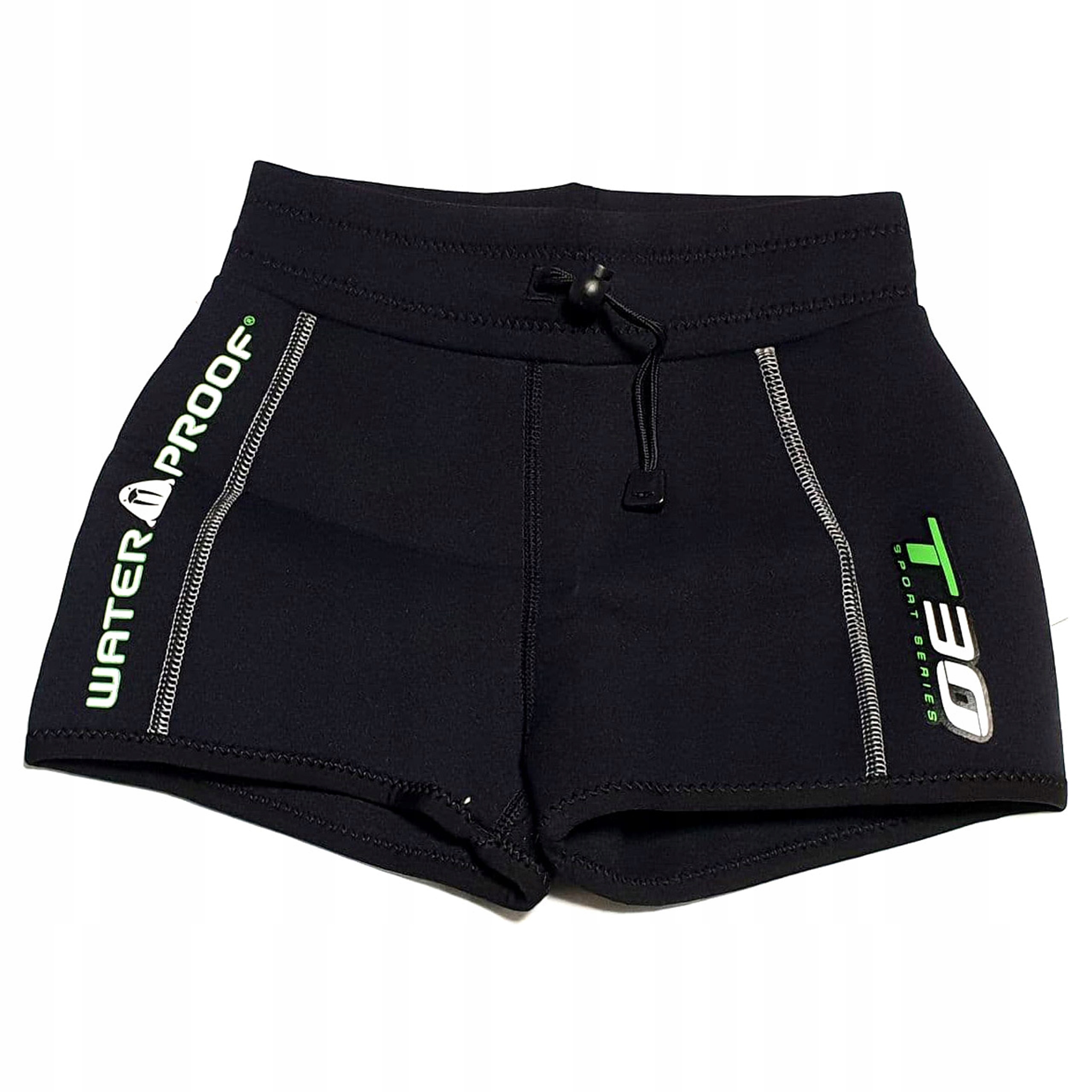 Spodenki kąpielowe damski Waterproof czarny Xs