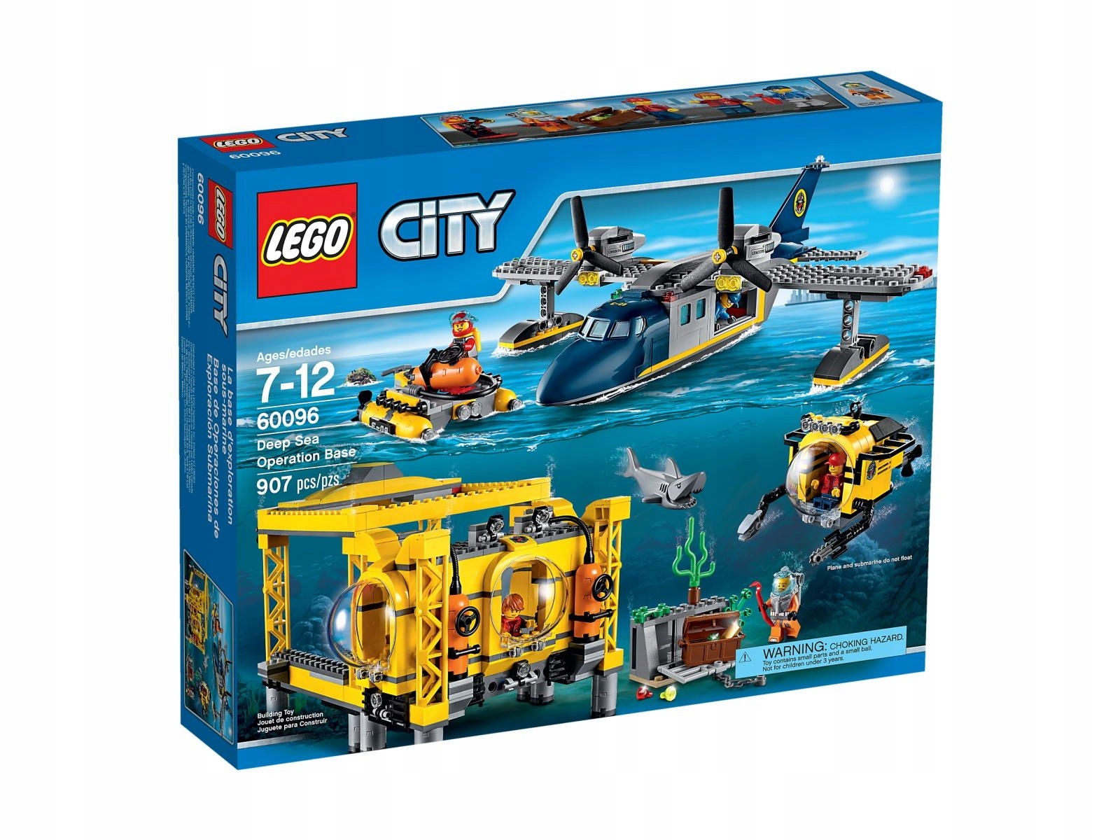 Lego City 60096 Hlubinná základna Nové