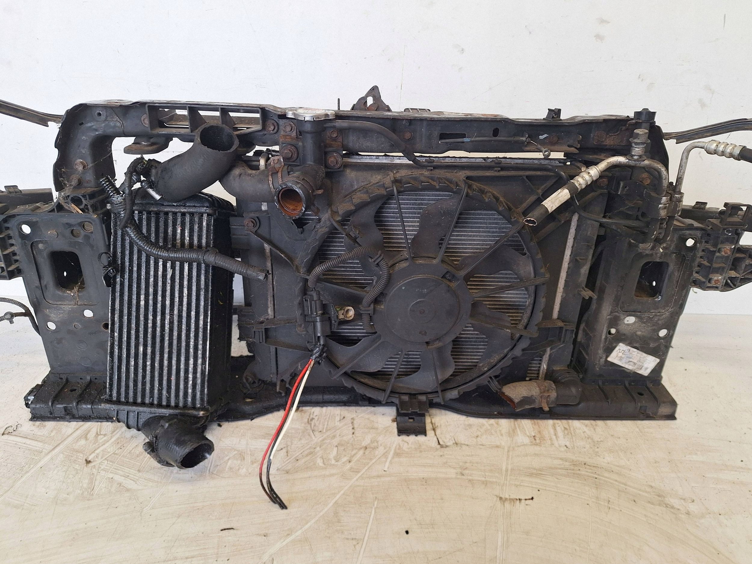 KIA CEED II LIFT 15-17 support panel for radiators 1.6 CRDI - MANUAL