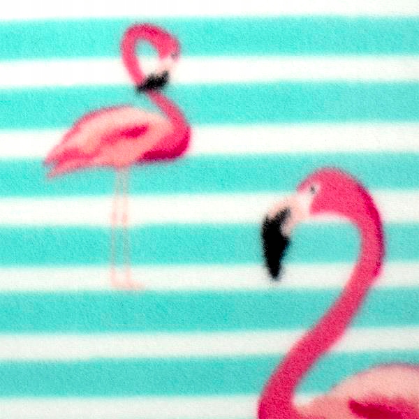 Mata Piknikowa na Ogród i Plażę 200x200 z Motywem Flamingów Model NC8005