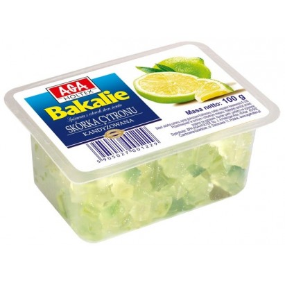 Levně 8x Aga Holtex Citronová kůra 100 g Bakalie