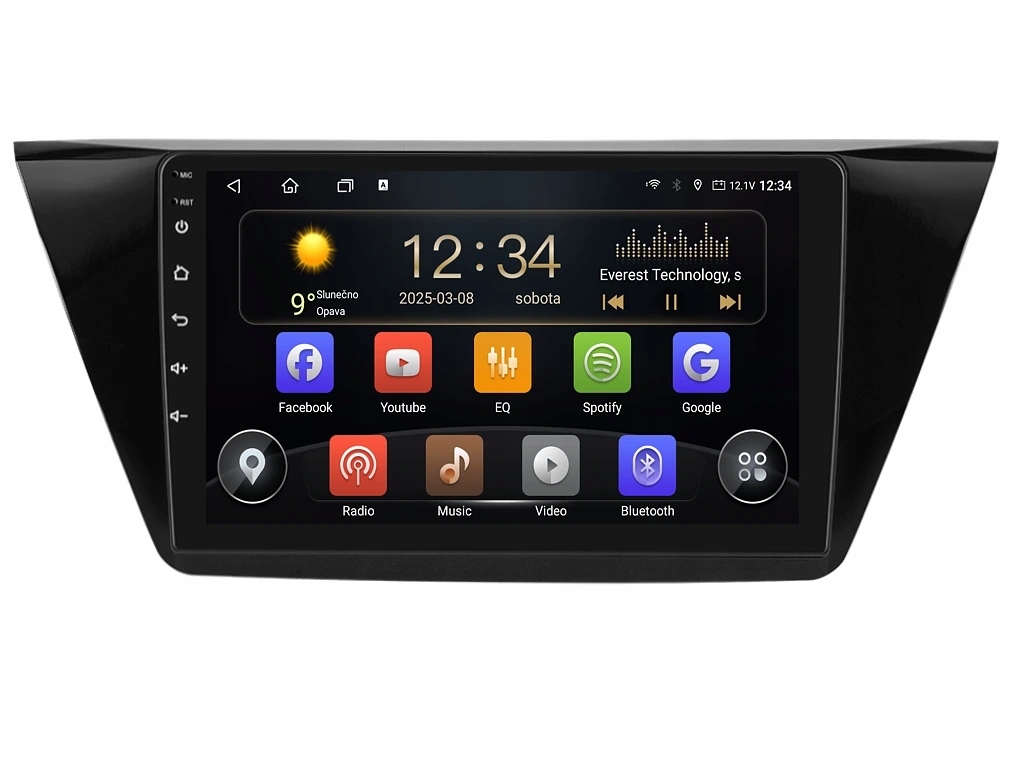 Isudar 2DIN autorádio T72-IEV62 Android, Volkswagen Touran II