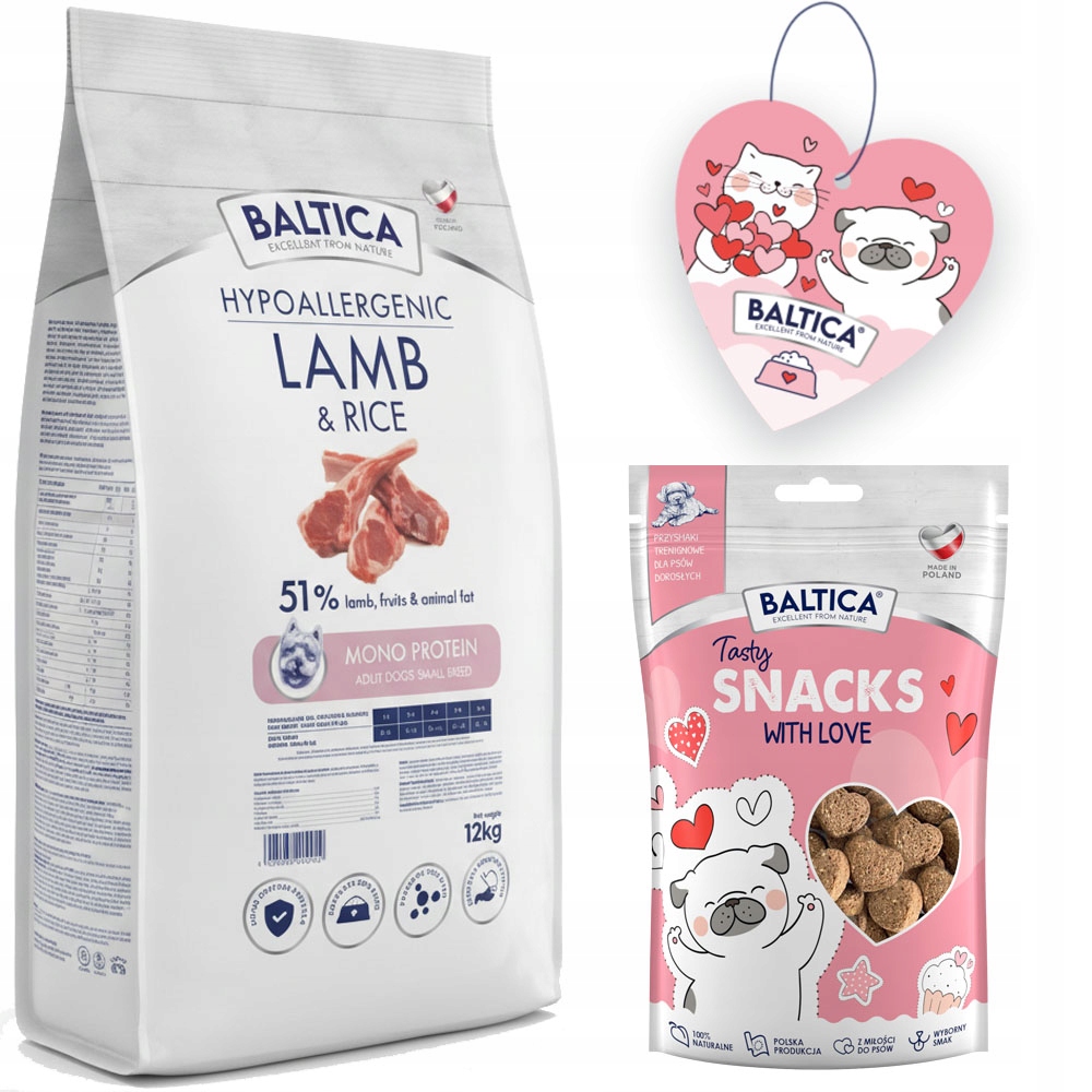 Levně Baltica Adult Lamb & Rice Jehněčí S Rýží 12 kg Pro Malá Plemena