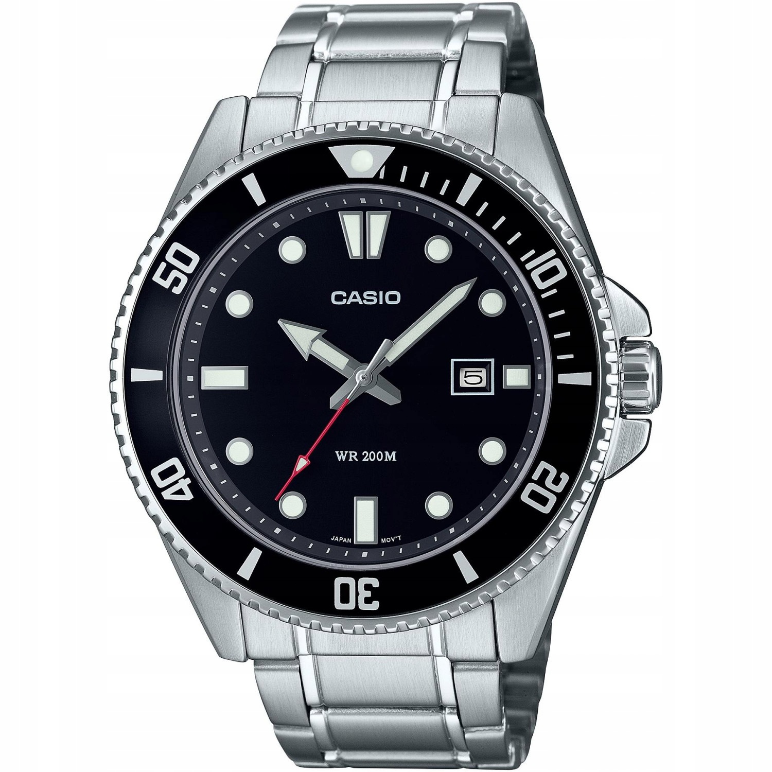 Pánské Hodinky Casio MDV-107D-1A1VEF stříbrné