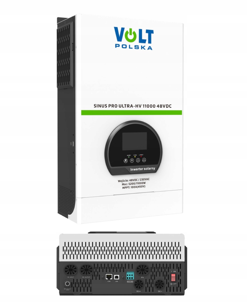 Inwerter solarny Ultra-hv 11000 48/230V (5200/11000W) 100A Mppt Off-grid