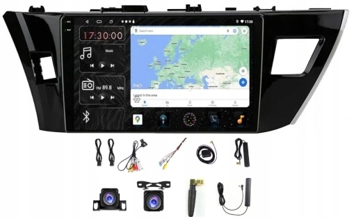Rádio Navigácia Carplay Android Toyota Auris Corolla 13-18 6GB 128GB Sim