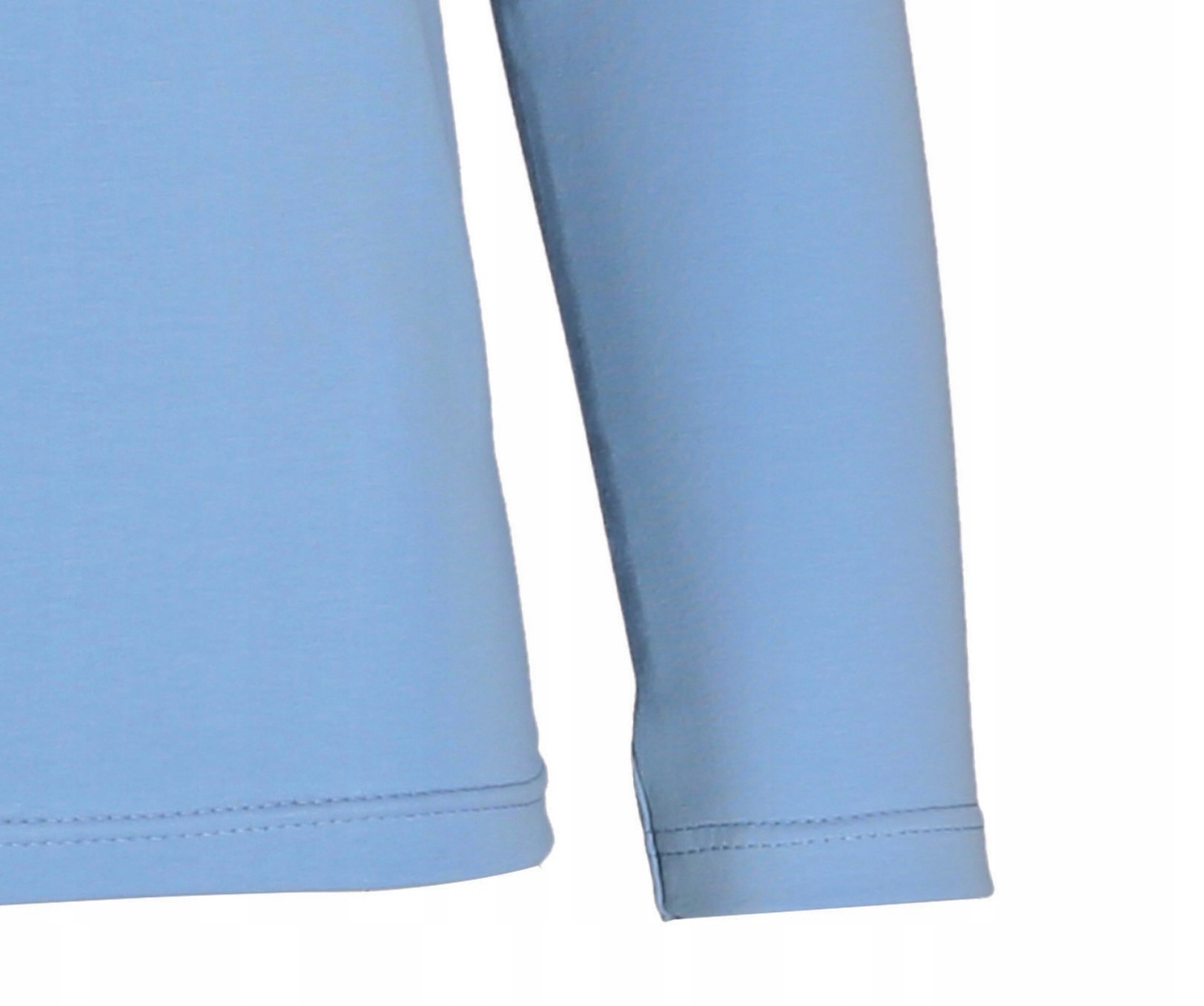 Golf damski ChLOE elastyczny bawełna + elastan błękitny XL Kolor niebieski