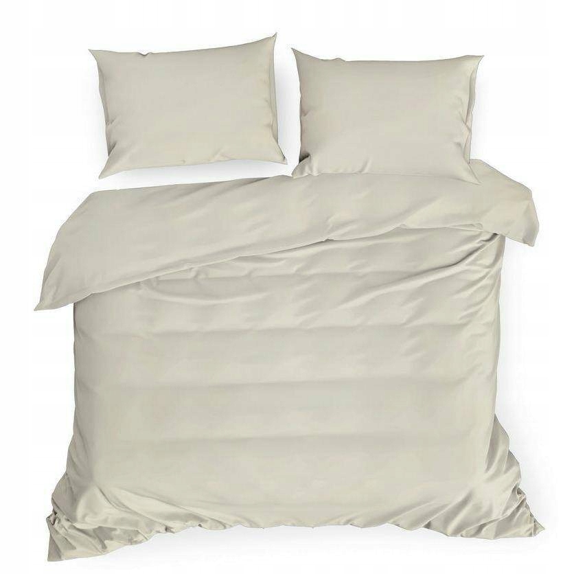 Bavlněné povlaky béžové 160x200 2ks x 70x80 NOVA3