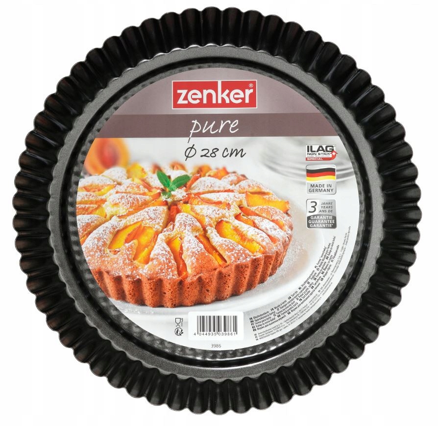 Forma do tarty Blacha do pieczenia 28 cm Zenker