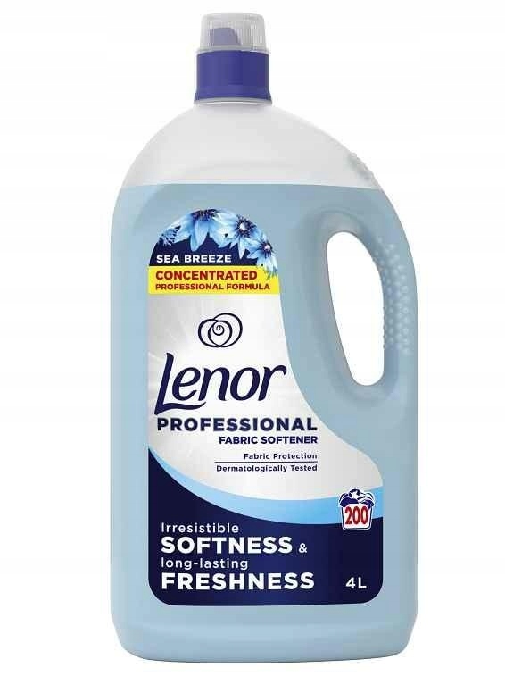 Levně Lenor Tekutá Aviváž 4 l See Breeze Modrá 200 Praní.