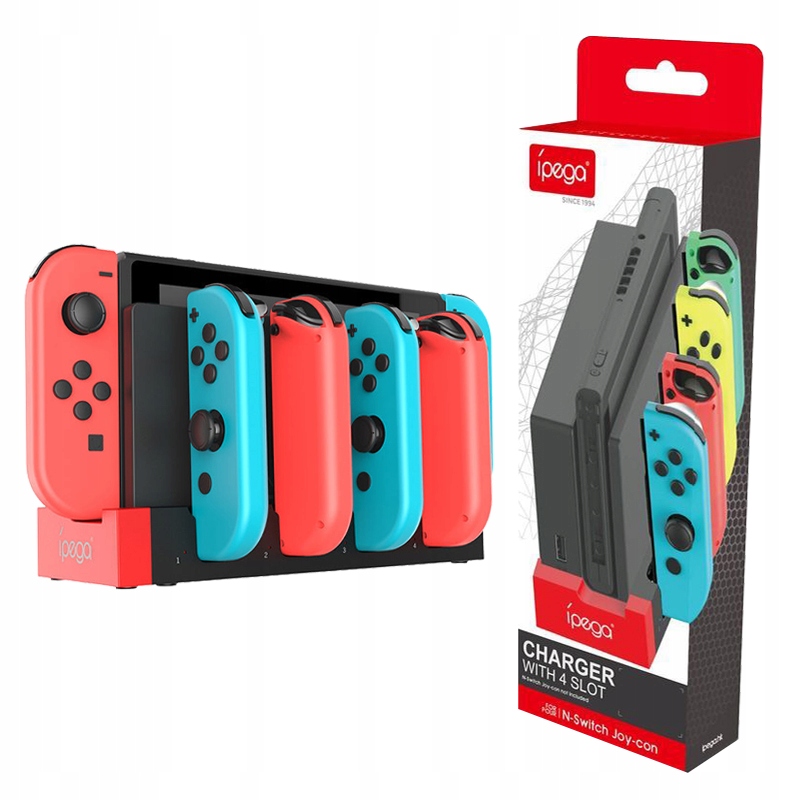 Stacja ładująca iPega 9186 do JoyCony N-Switch
