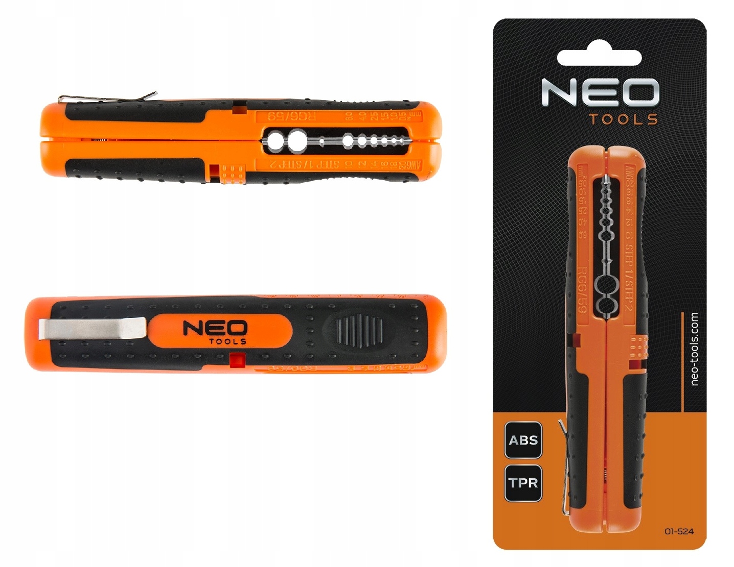 

Neo Automatyczny ściągacz izolacji 180mm 01-524