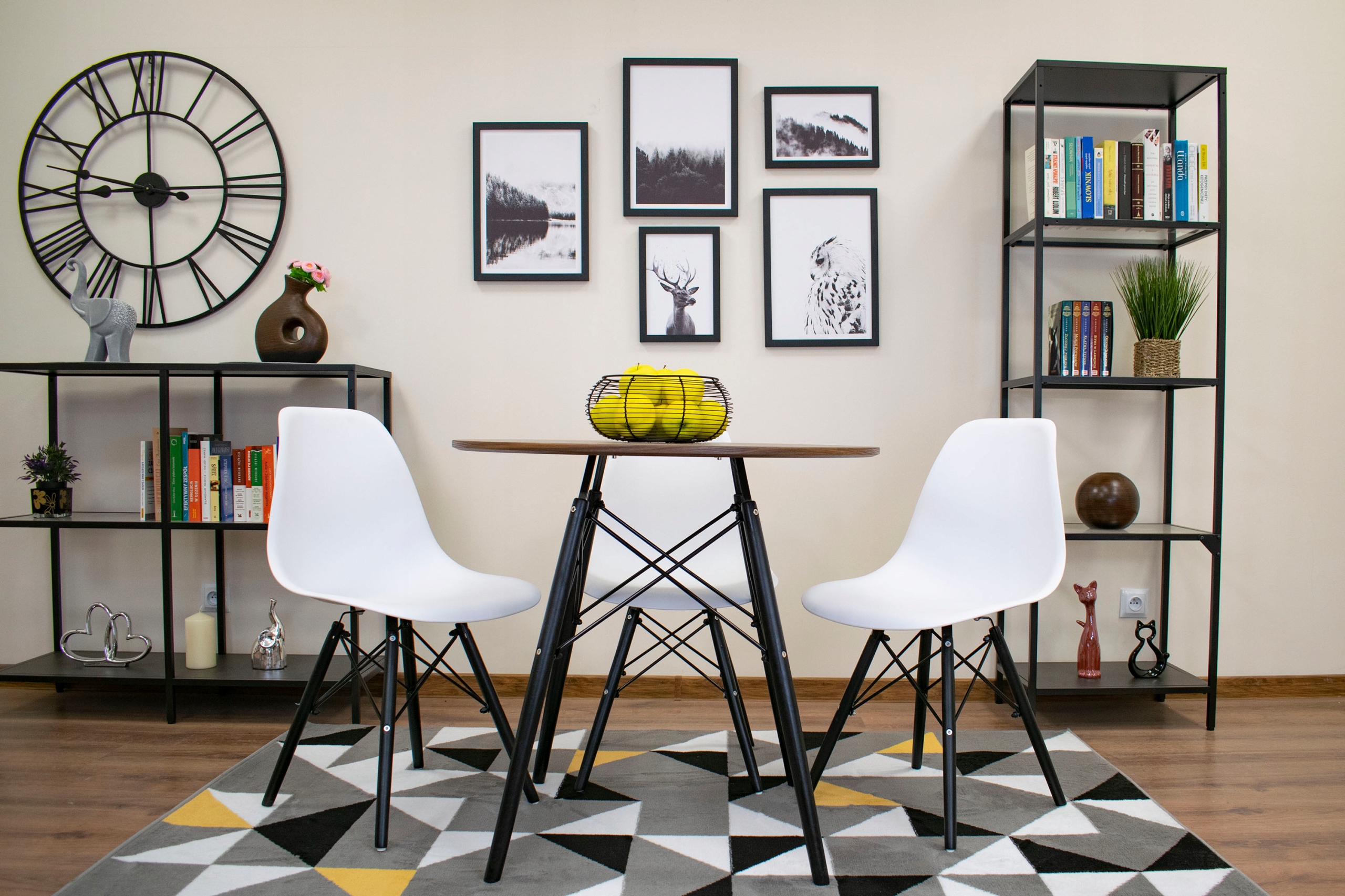 Stół ETT do salonu kuchni jadalni 80cm Nowoczesny Grubość blatu 1.8 cm