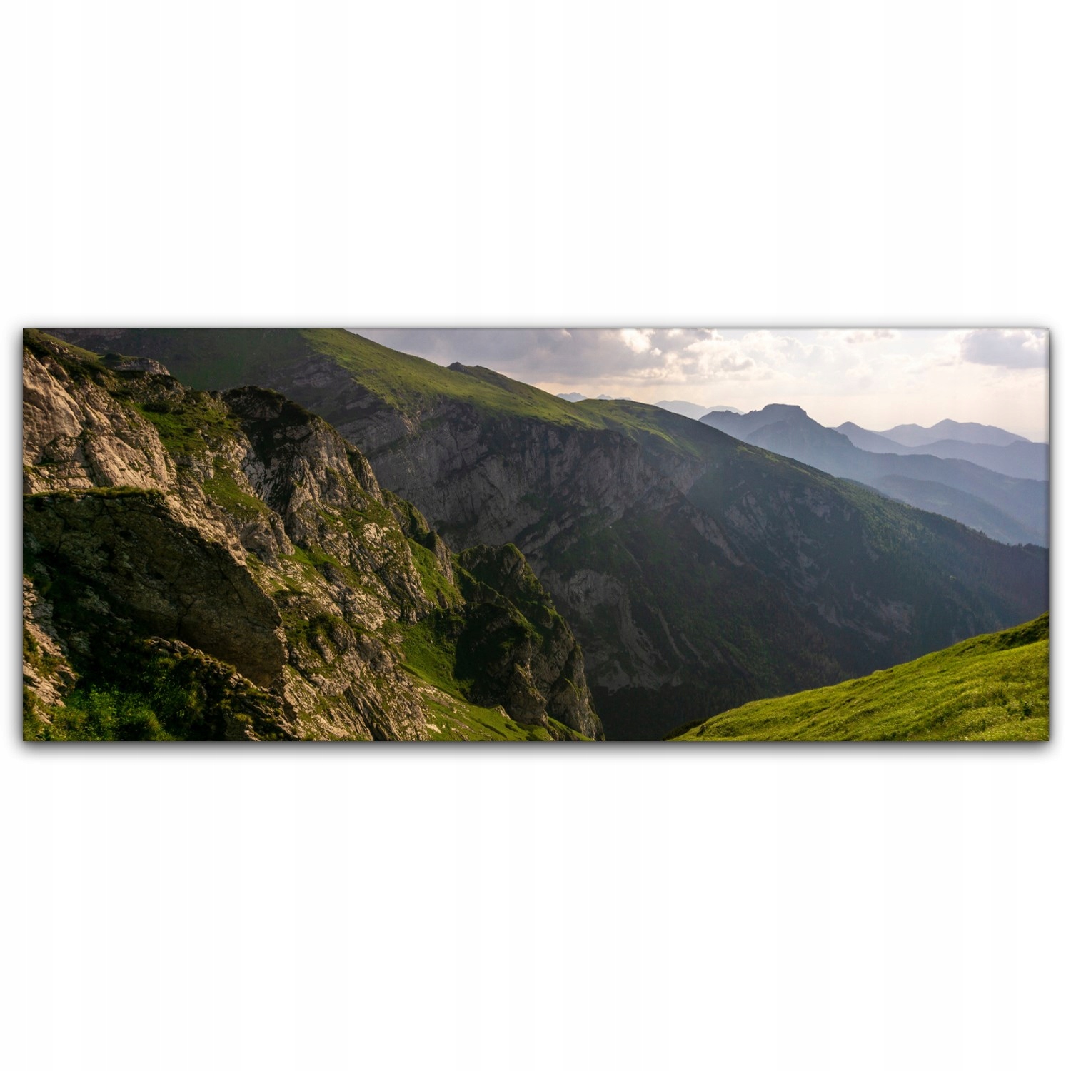 

Obraz canvas na ścianę 125x50 Góry Szlak Wzgórza