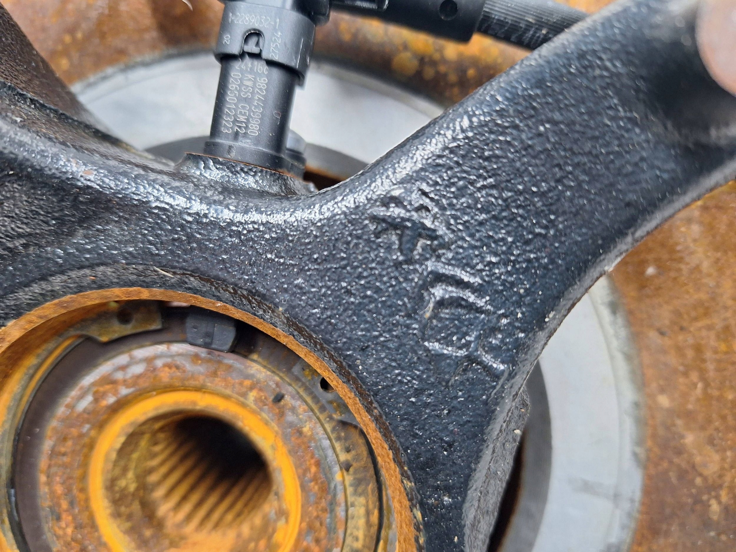 swing right front ALFA ROMEO JUNIOR caliper 25