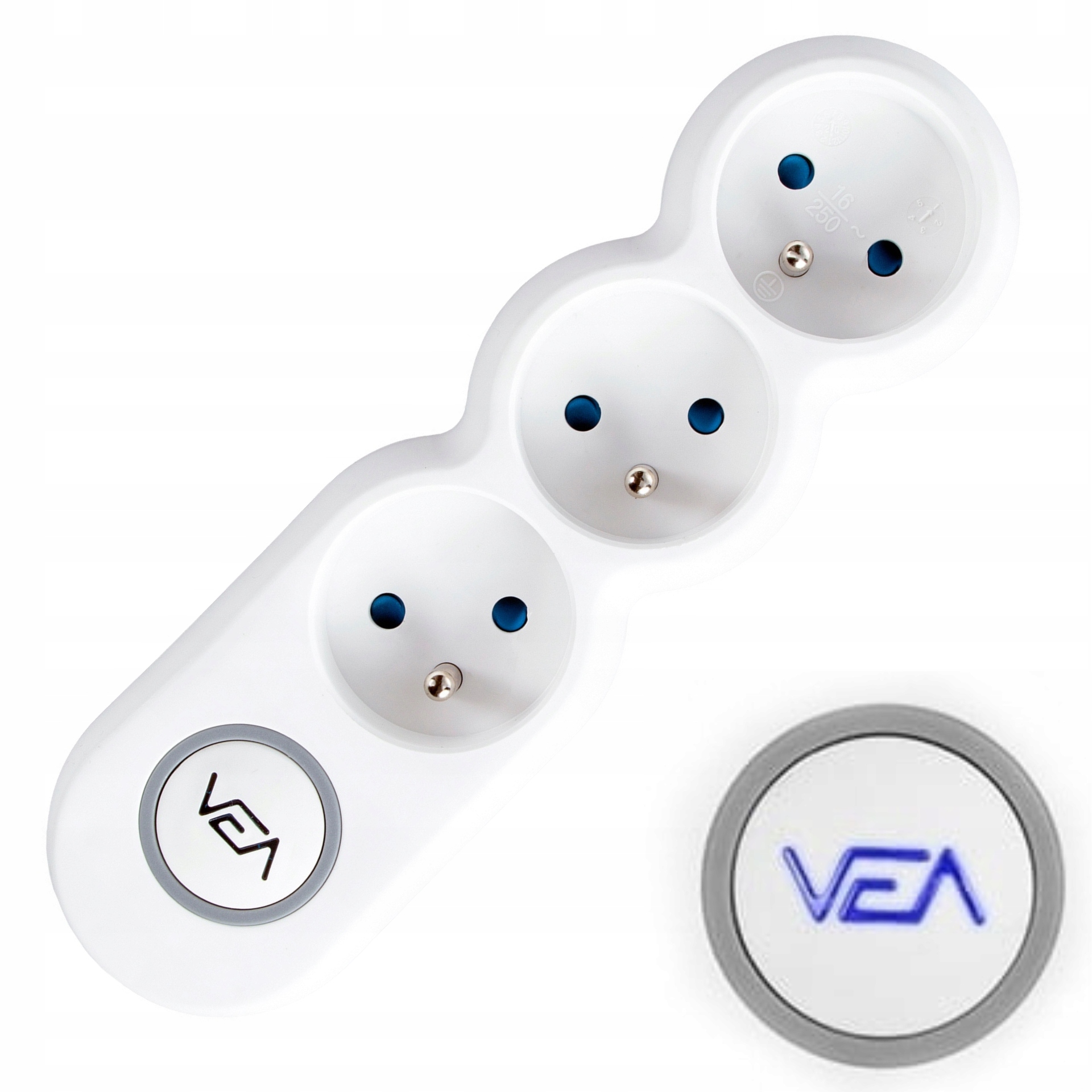 PRZEDŁUŻACZ ELEKTRYCZNY SIECIOWY 3 GNIAZDA 1,5M Marka inna