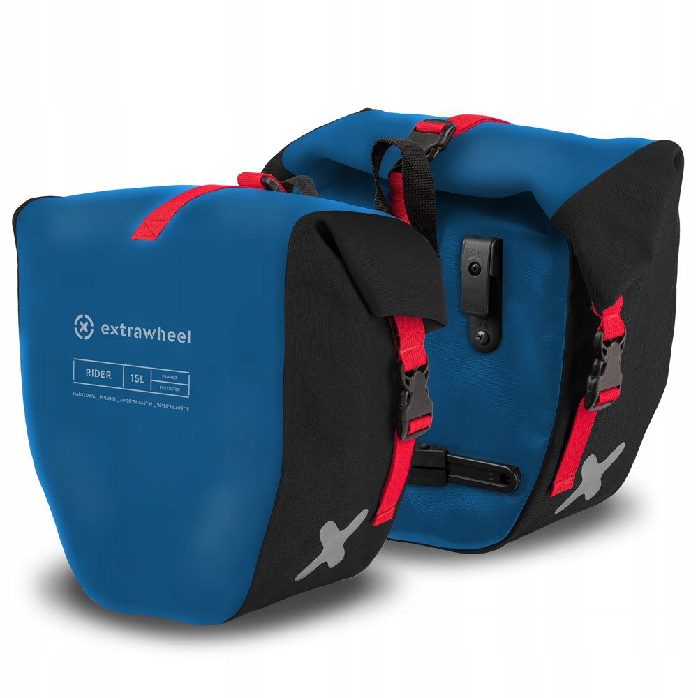 Sakwy Uniwersalne Extrawheel Rider Polyester 30L