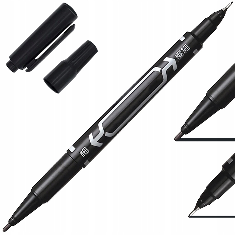 

Marker Cienkopis Pisak Dwustronny Do Płyt DVD CD