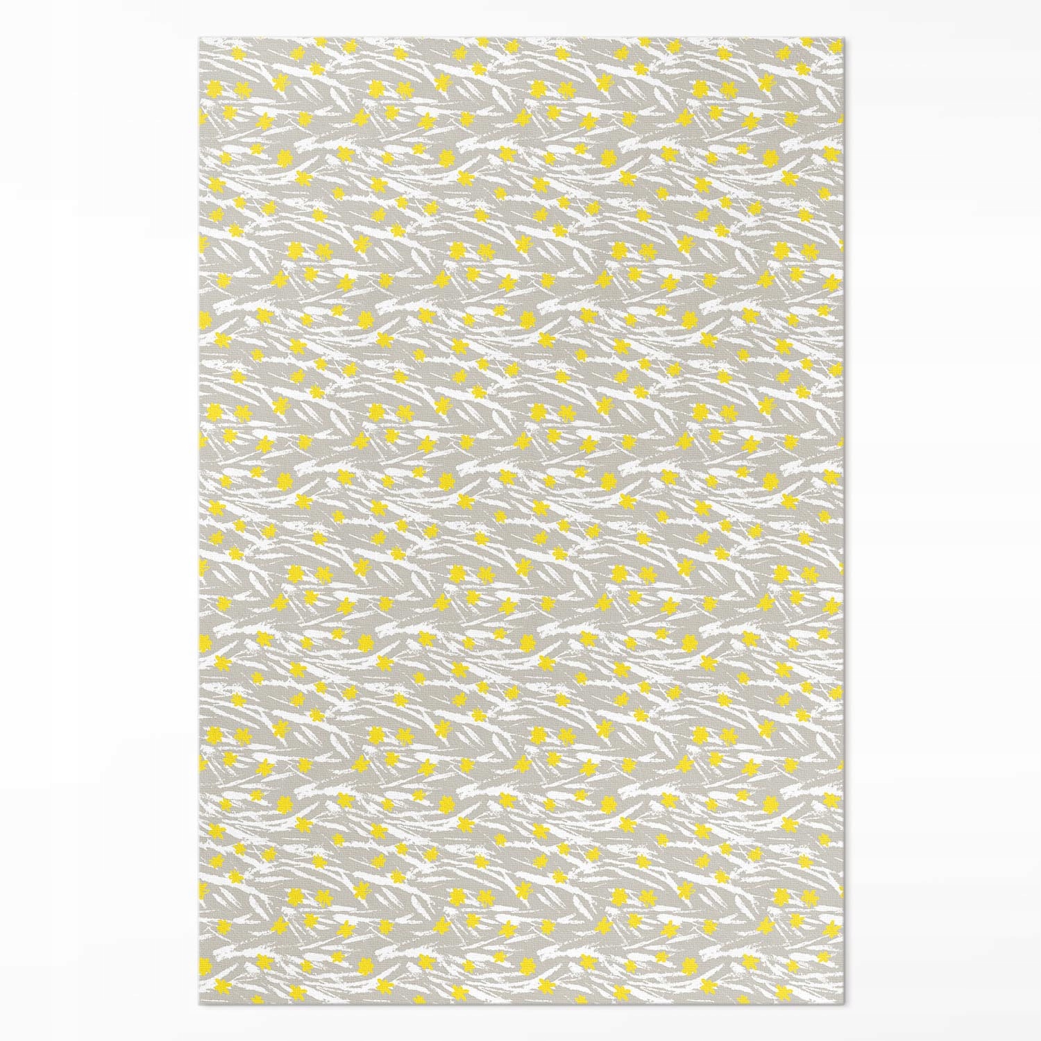 Vinylová podložka s motivem do kuchyně Polní louka, drobné kvítky, boho 120 x 180 cm