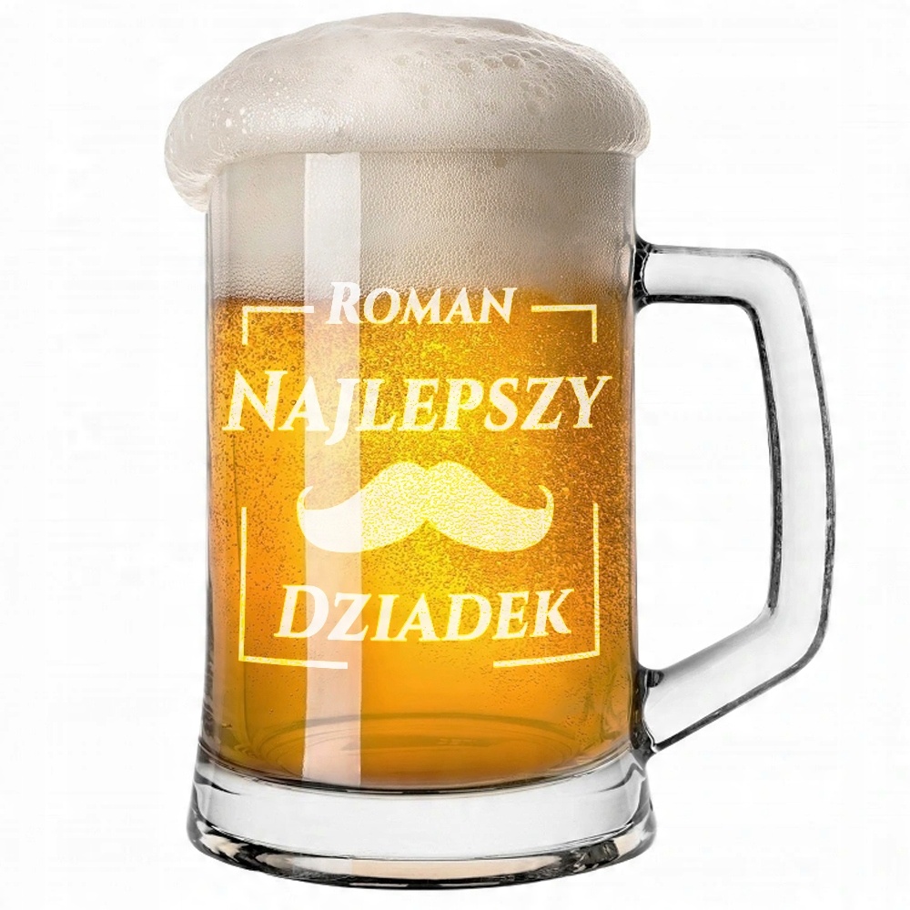 

Kufel Z Grawerem Na Dzień Dziadka + Imie