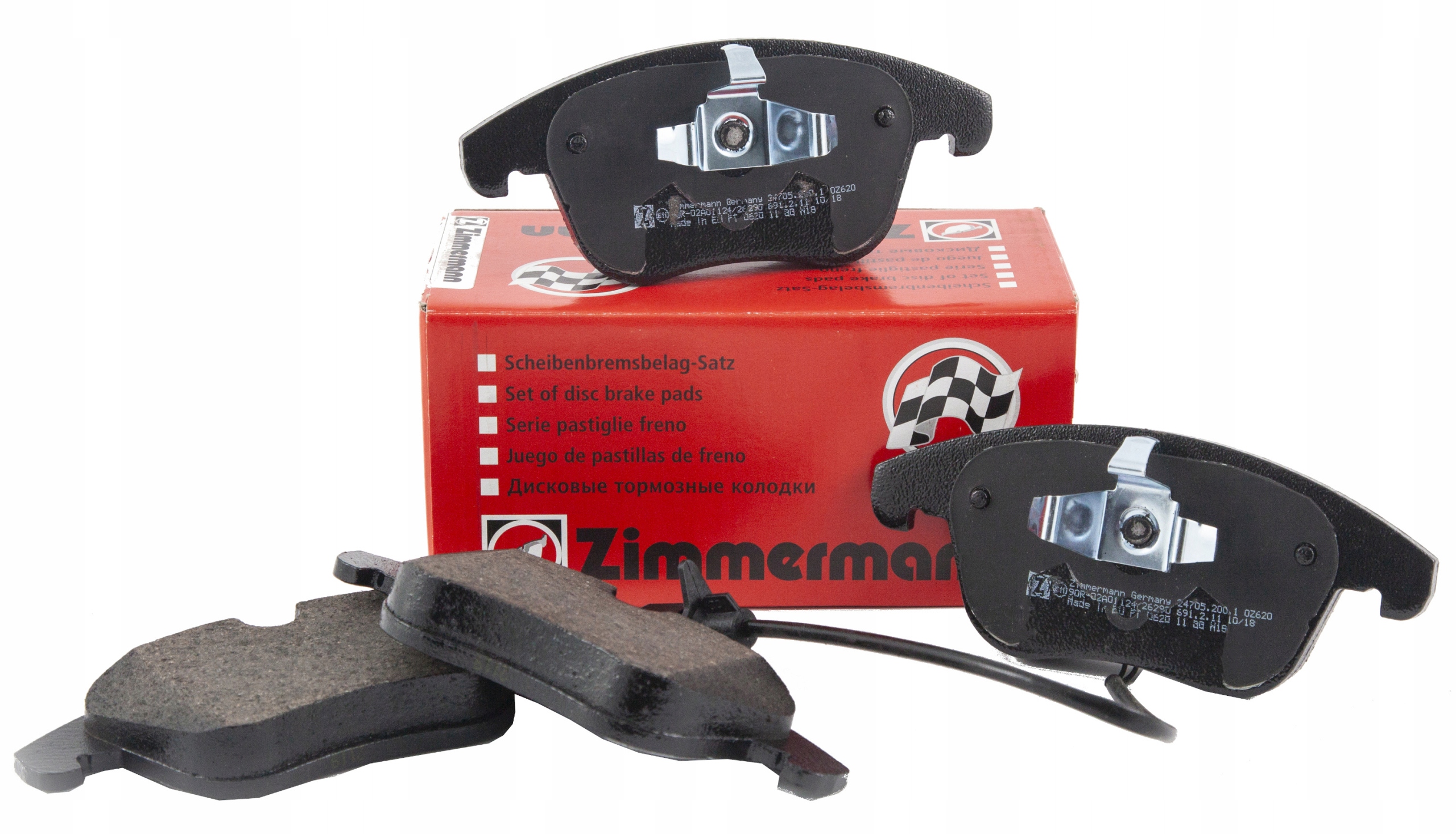 

Klocki Zimmermann Przód Mercedes E W211 295mm