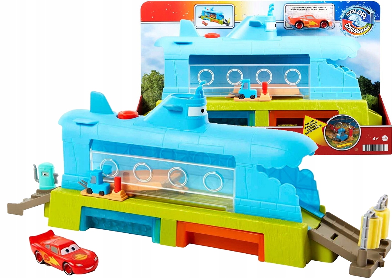 

Cars Auta Supermyjnia Wieloryb Zmiana Koloru HGV70