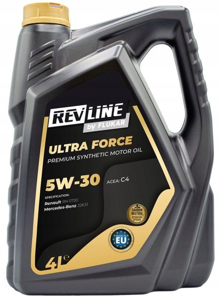 Olej Silnikowy Revline Ultra Force 5W30 C4 4L