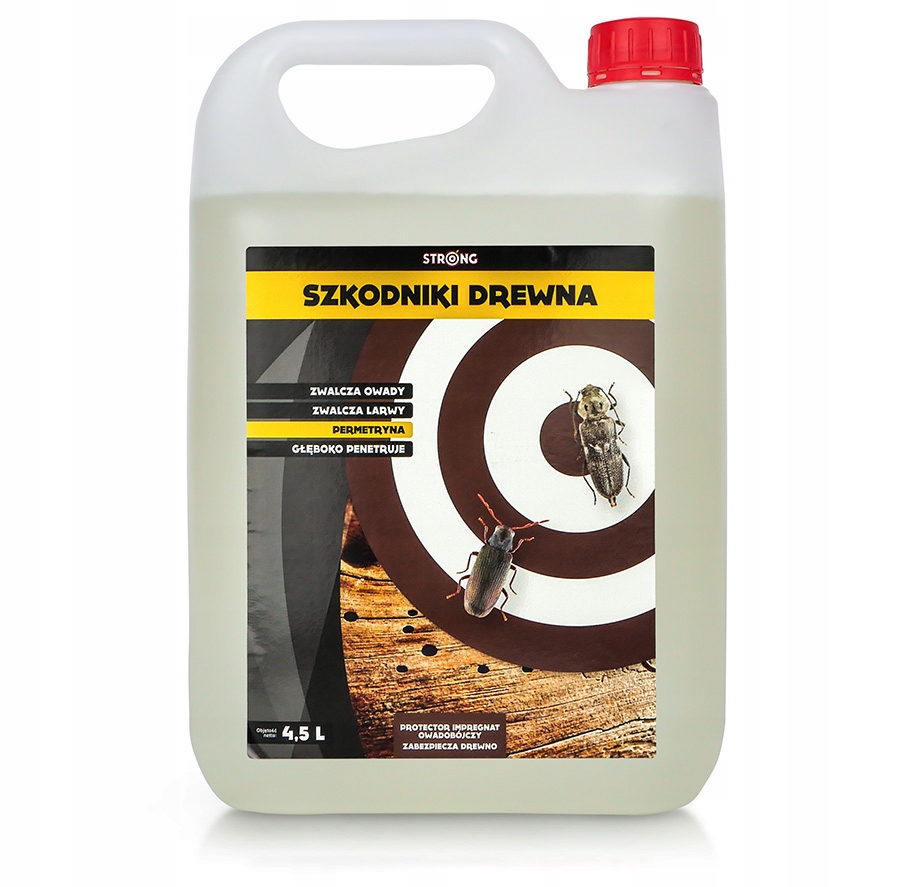 Środek Preparat Do Zwalczania Na Korniki Spuszczele Kołatki Strong 4,5L