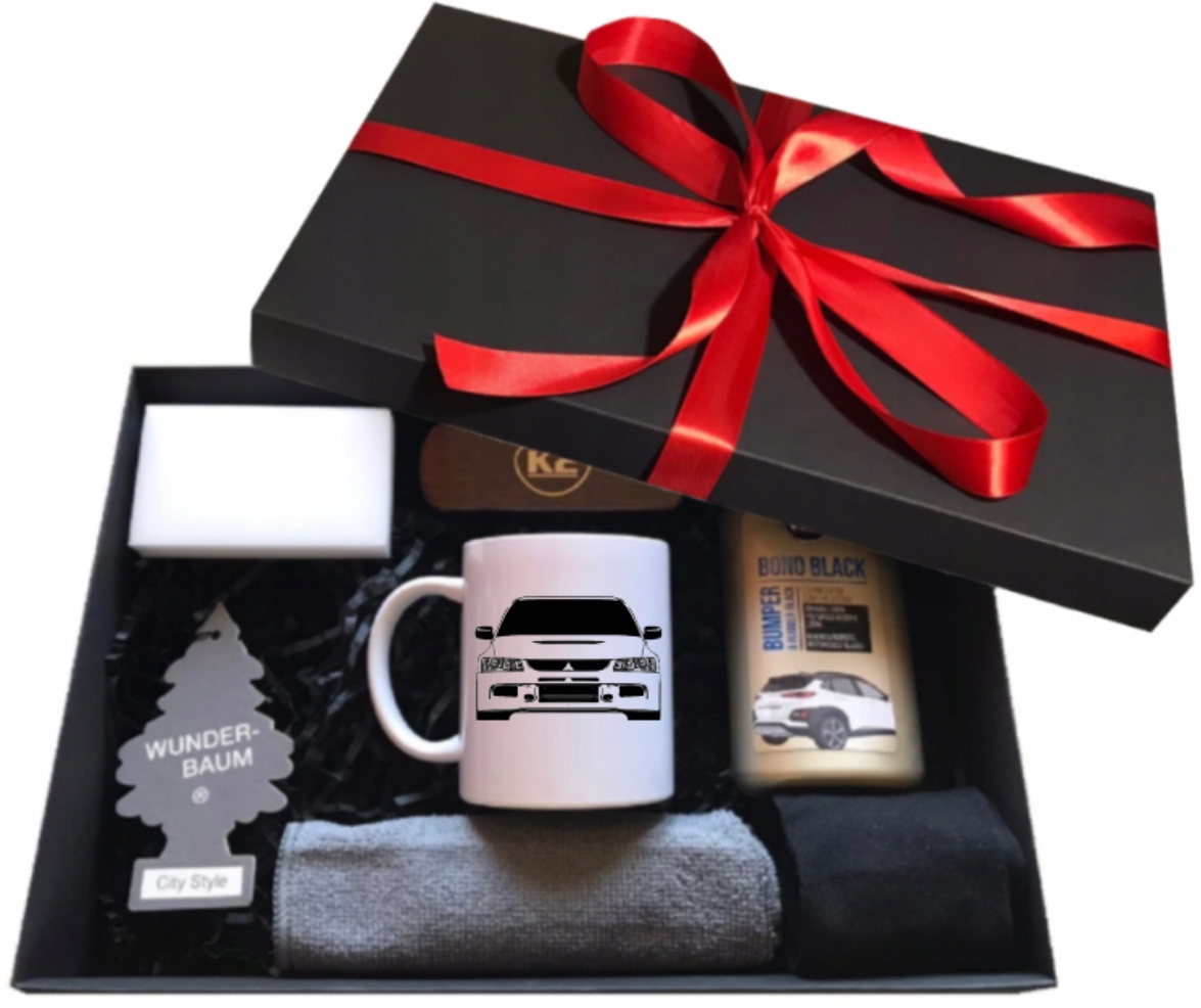 Sada dárek hrnek box pro kolegu narozeniny pro řidiče auta Mitsubishi
