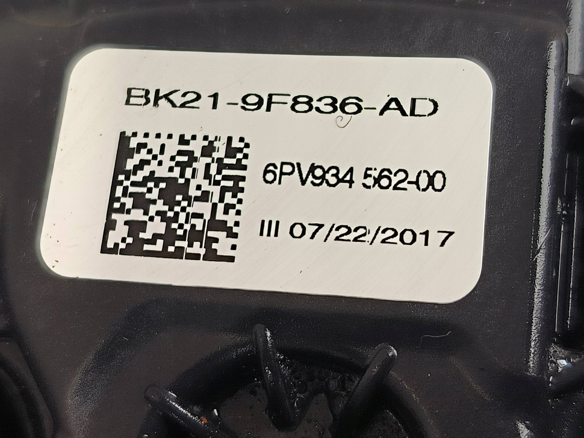 PEDAL BK21-9F836-AD FORD TRANSIT MK8