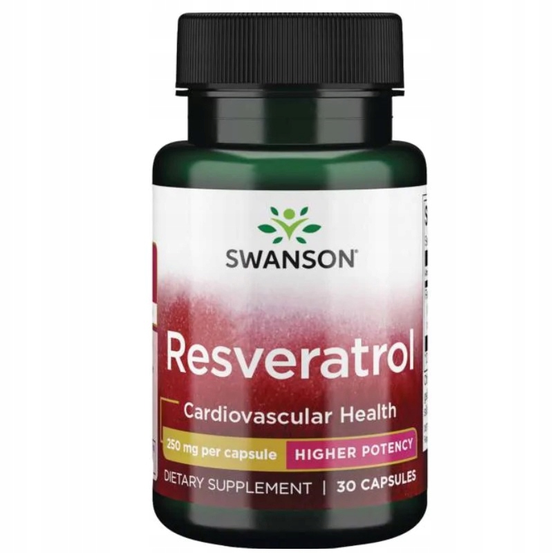 

Swanson Resweratrol 250mg 30 kaps.