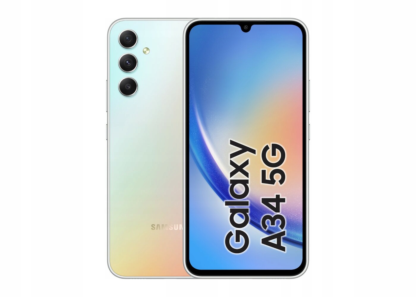 

Samsung Galaxy A34 5G SM-A346B 6GB/128GB Srebrny