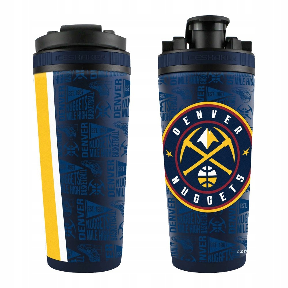 Wincraft Nba 26OZ 4D Nerezová Lahev Ice Shaker Denver Nuggets Jedna velikost