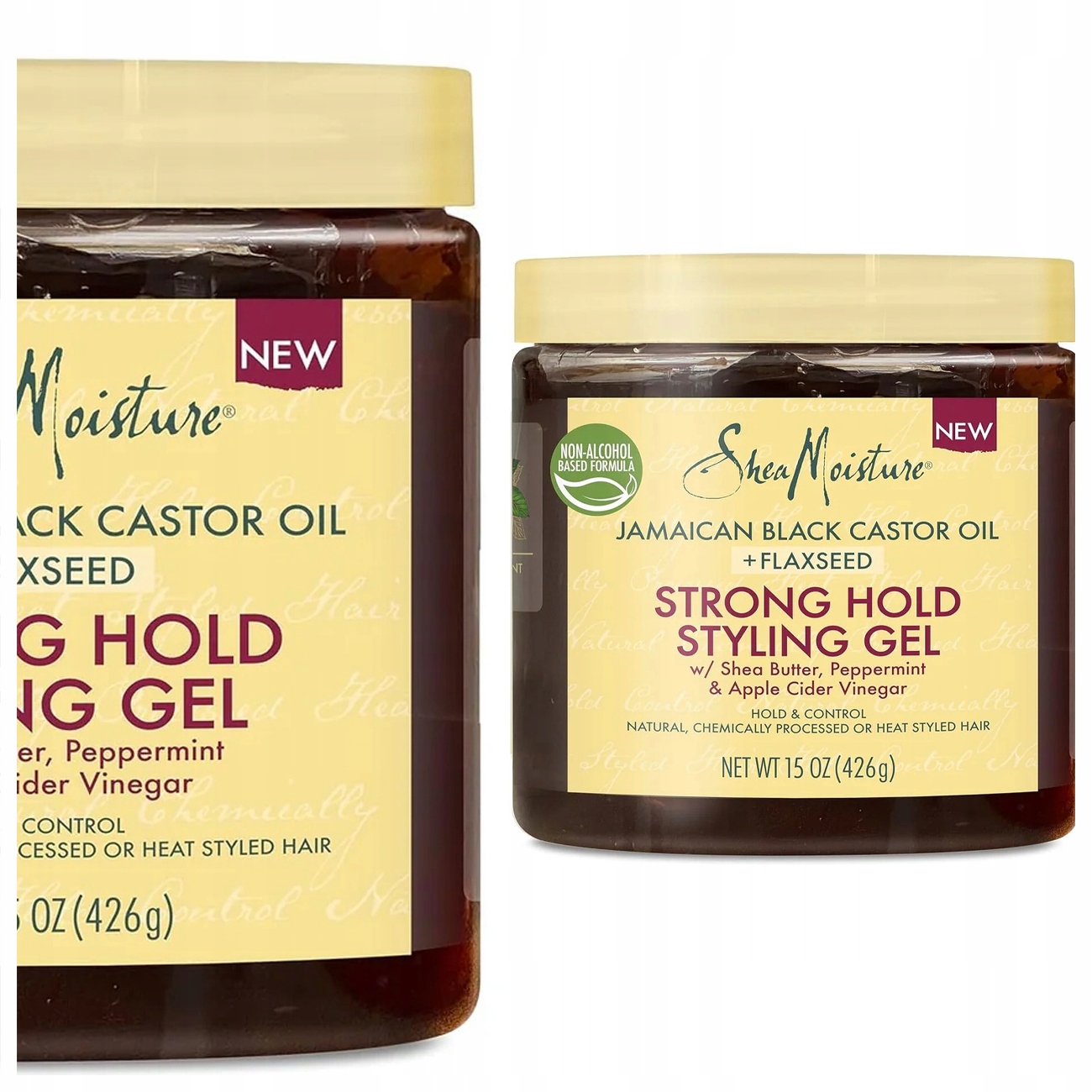 SHEAMOISTURE JAMAICAN BLACK CASTOR OIL STRONG HOLD STYLING GEL - MOCNY ŻEL