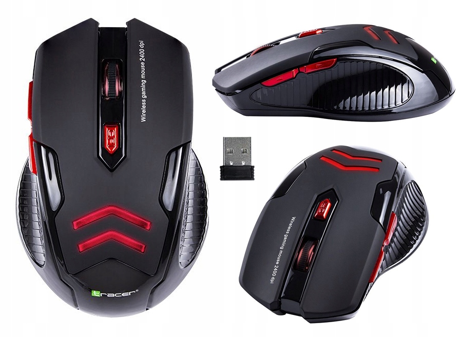 

Mysz Bezprzewodowa Led Gamingowa Dla Graczy 2.4GHZ