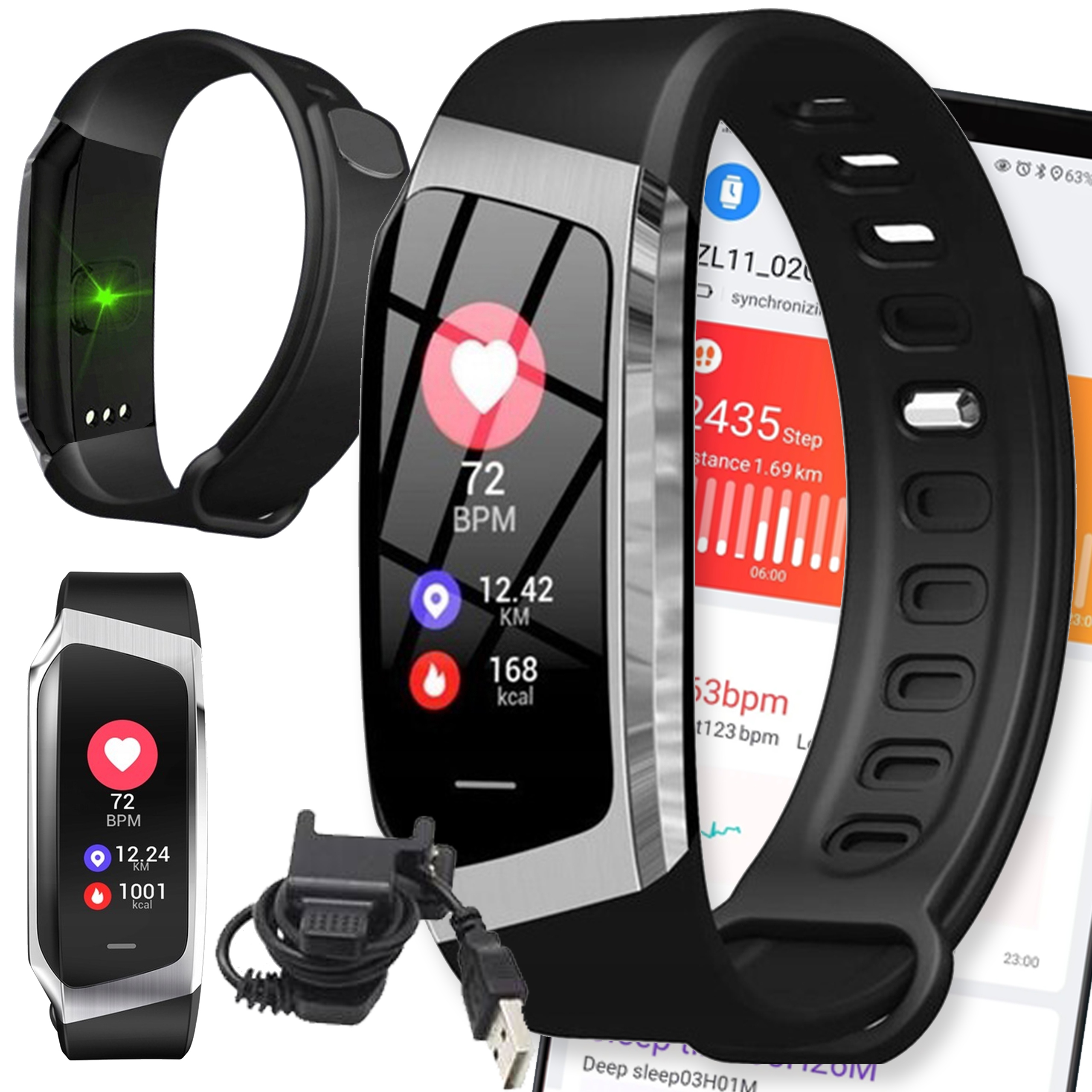 Smartwatch Watch Zegarek Menu Pl Damski Dla Kobiety Męski Smart Smartband