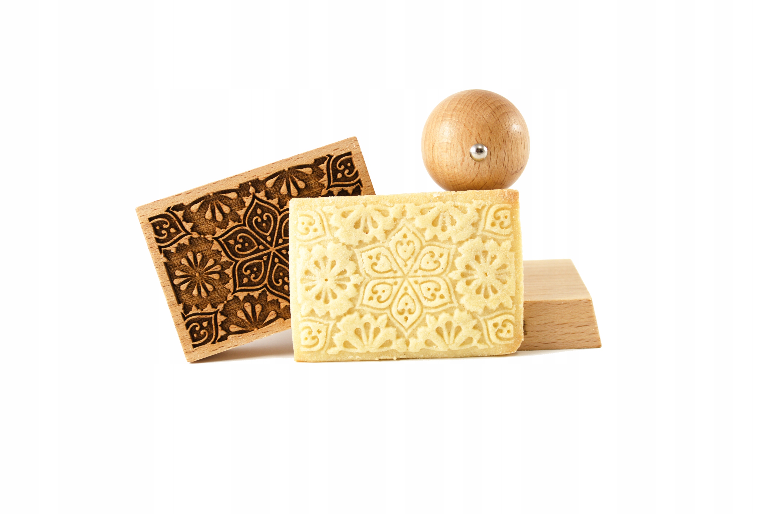 Stempel do dekorowania ciastek KWIECISTA MANDALA Marka Folkroll