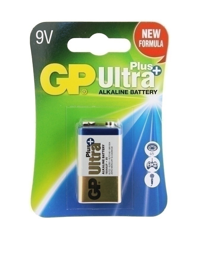 

Bateria alk. 6LF22 Gp Ultra Plus B1 9,0V Alkaline