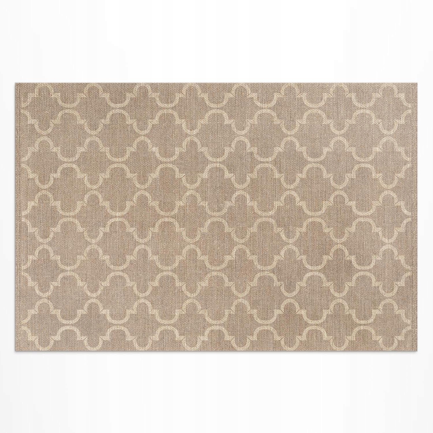 Vinylový koberec Patio Marocký vzor elegantná imitácia tkaniny 120 x 80 cm