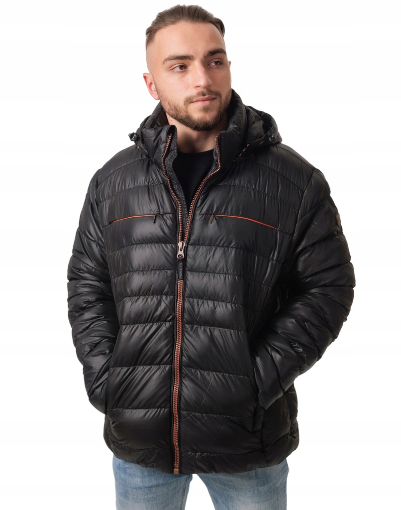 Pánská zimní prošívaná zateplená bunda 5570 r S