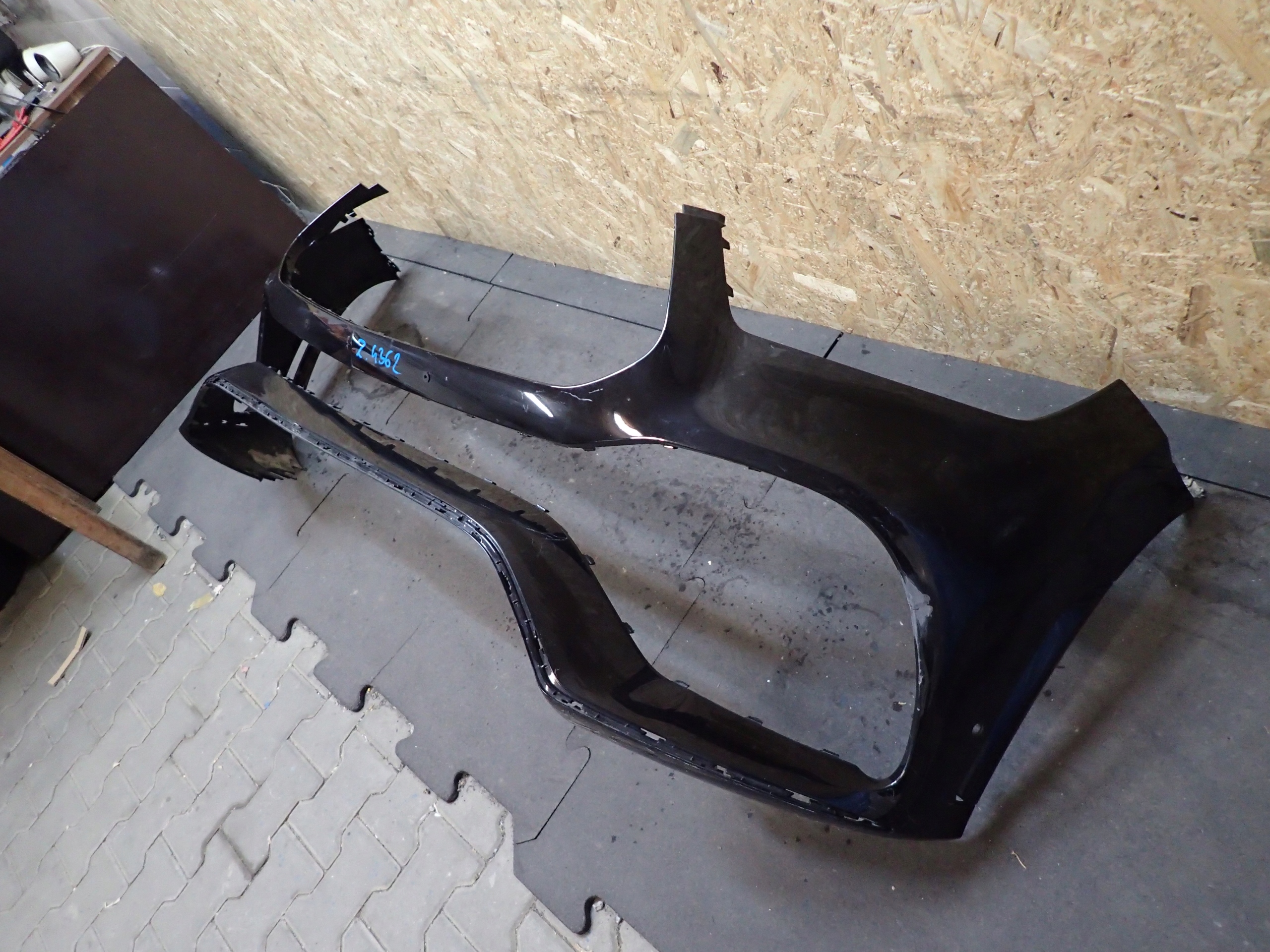 BUMPER FRONT MERCEDES GLE W167 AMG