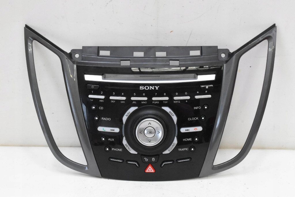 RADIO display player PANEL CD AUX AM5T-18C815-RN FORD C-MAX MK2 10-15
